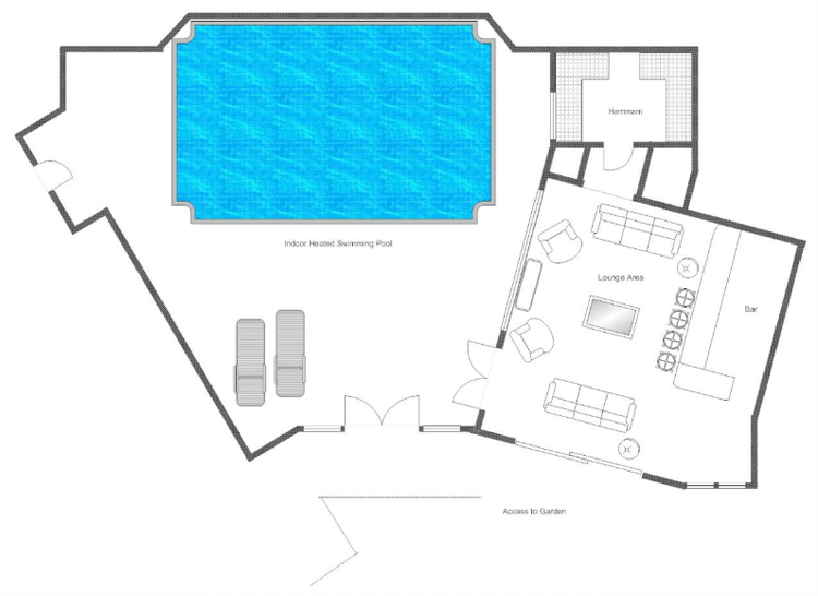 Chalet Bella Coola Verbier Floor Plan 4